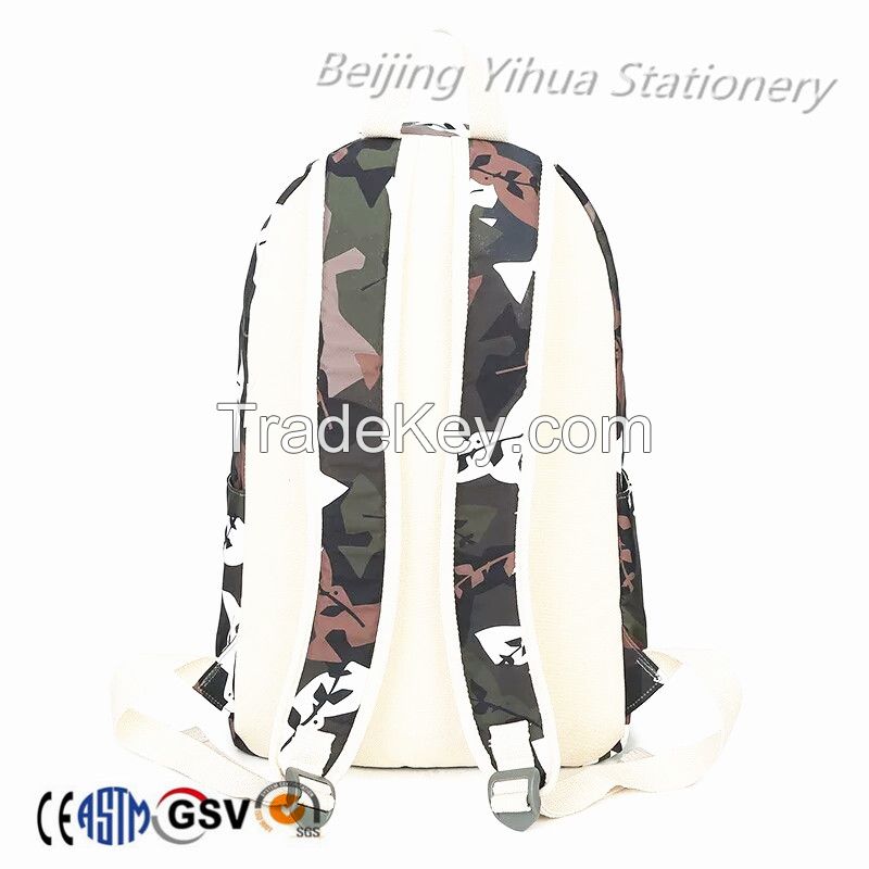 Camping hiking backpack polyester outdoor travel  backpack