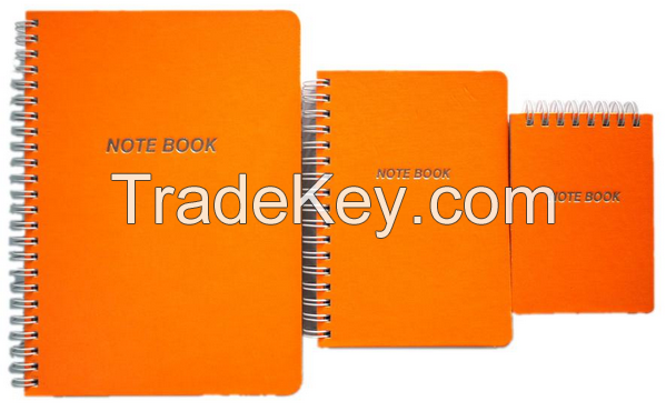 diffrent style spiral office notebook