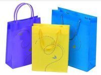 Printed Plastic Gift Bag For Shopping