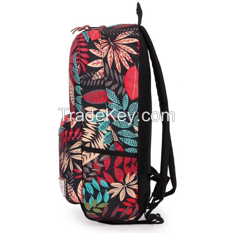 Polyester Backpack With Ergonomic Straps