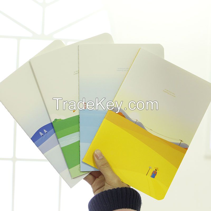 32k thick notebook,office soft cover line notebook