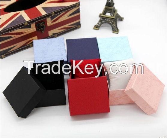 Watch packing boxes, jewelry gift boxes, pure color gift boxes