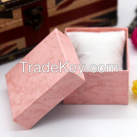 Watch packing boxes, jewelry gift boxes, pure color gift boxes