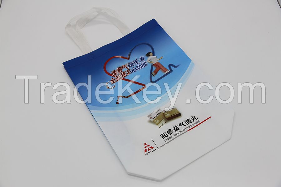 China factory covered film bag shopping nonwoven bags packaging bags