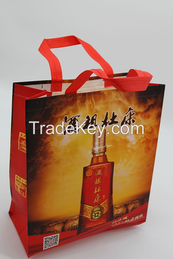 Factory customized film non-woven bags handbags shopping bags advertising LOGO custom bags