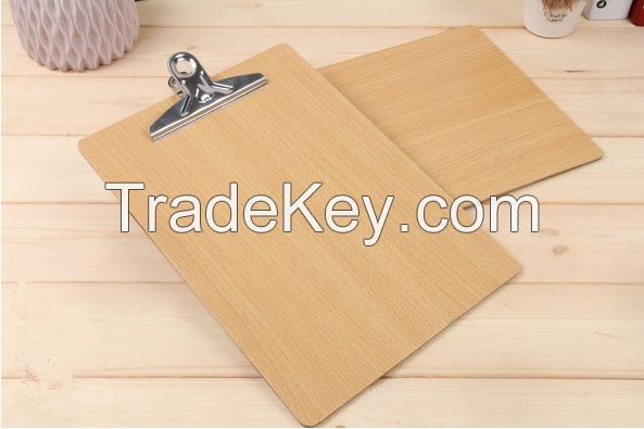 A4 wooden plywood notes folder, note writing board