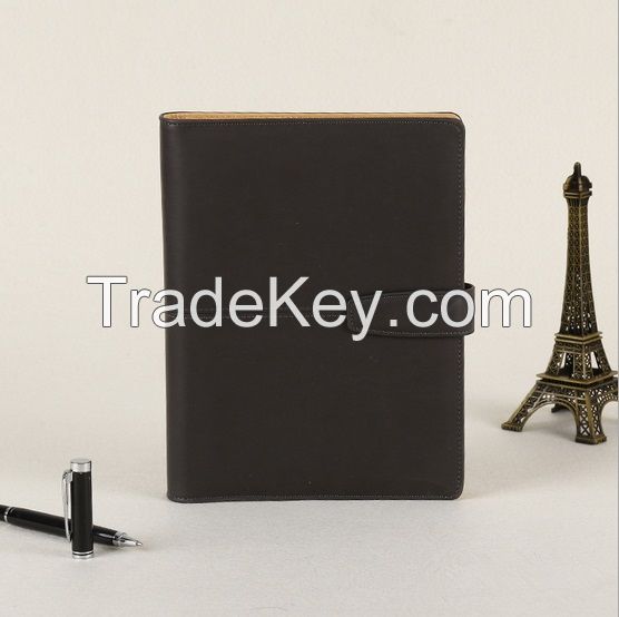 Loose Sheet PU Leather A5 Diary Book/Leather Notebook/Notepad