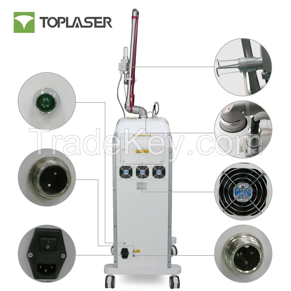 RF Excited CO2 Fractional Laser Beauty Machine