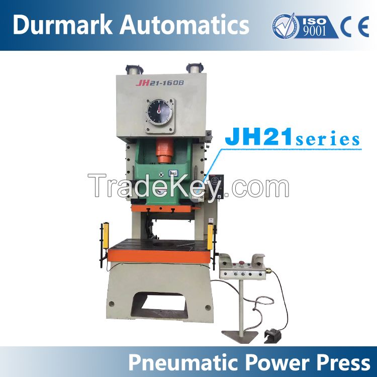 JH21 200 ton power press, sheet metal folding machines, aluminum foil container press machine