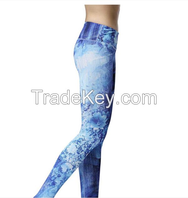 subliamation tights yoga pants cotton leggings for woman