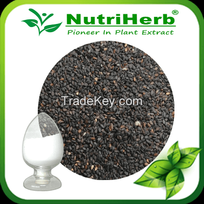 Black Sesame Extract/Sesame Seed Extract 98% Sesamin