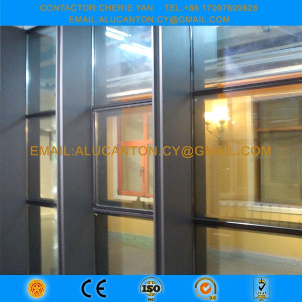 Curtain wall aluminium extrusion profile