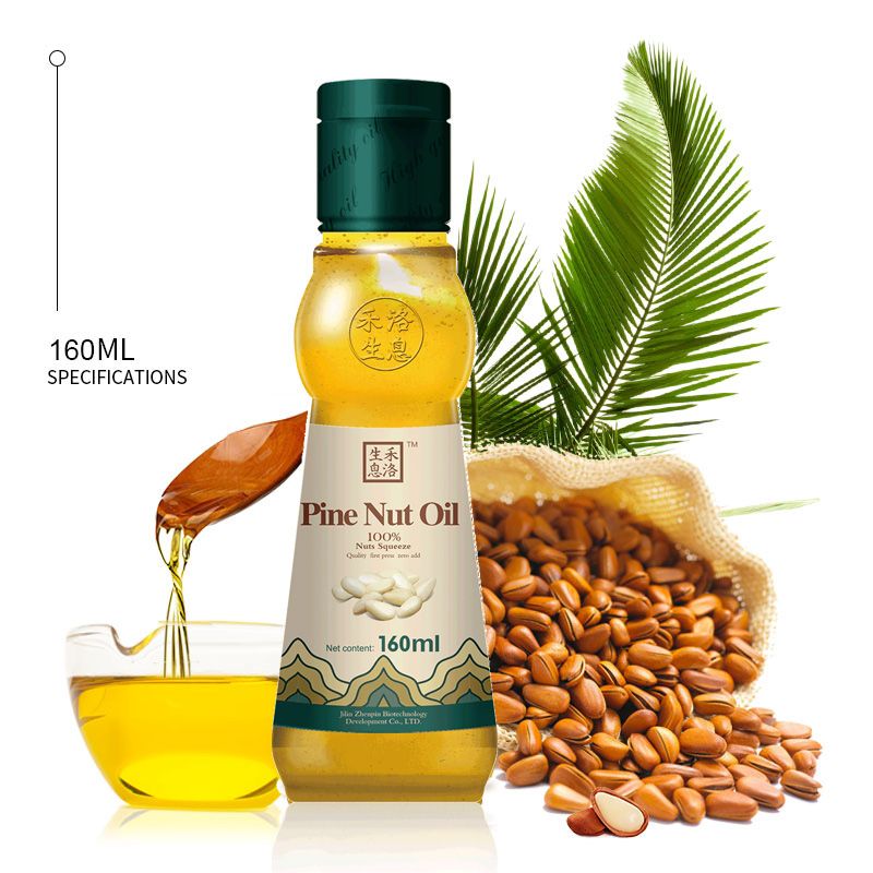 HACCP FACTORY supply Cold Pressed Pine Nut Oil high nutrition 160ml