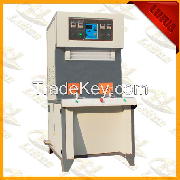 2-station high frequency automatic induction brazing machine for copper joint