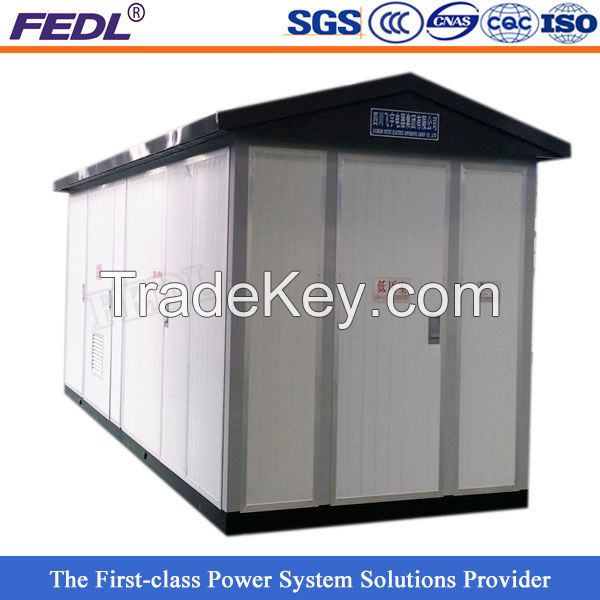 YBW electrical compact mobile transformer substation