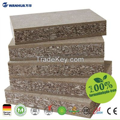 40.4 mm straw flakeboard for door core making with E0 grade