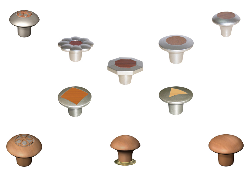 Decorative ABS Knobs