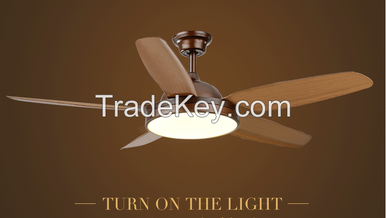 modern ceiling fan with led light