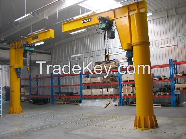 0.5-20 ton Fixed on ground Column Mounted Jib Crane