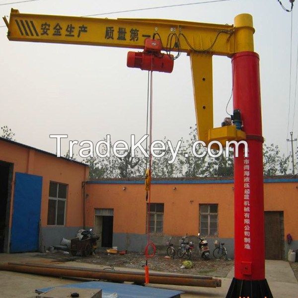 small portable 10 ton 5 ton pillar jib crane price