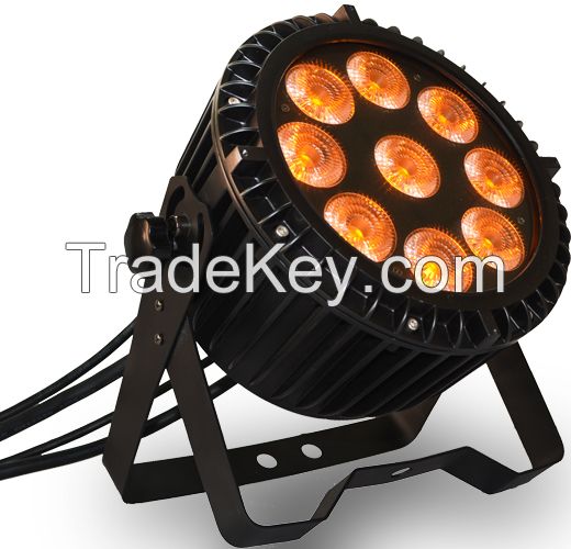 LED par 9x15w RGBWA outdoor can
