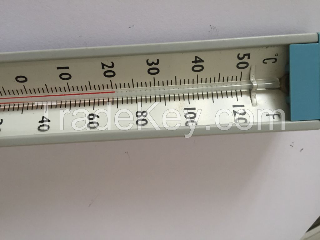 plastic V type thermometer, thermometer,industrial thermometer