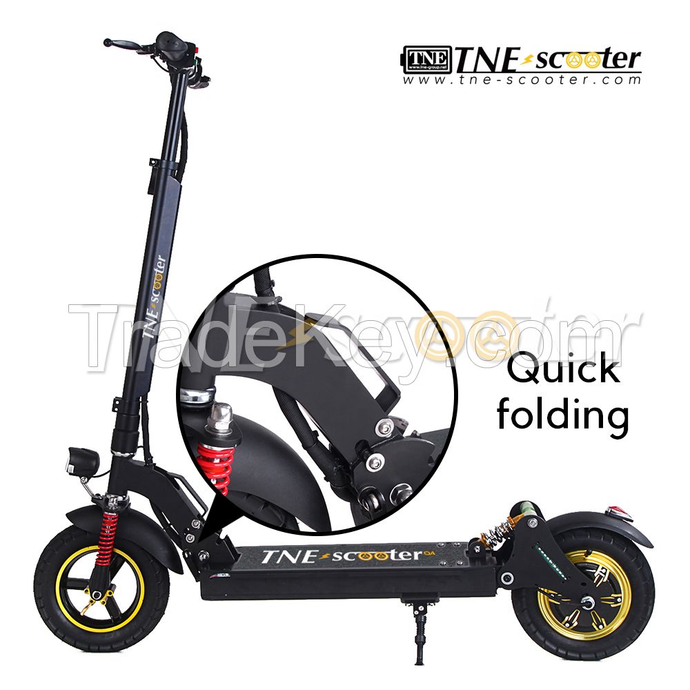 TNE 2 wheel self balancing folding adults electric scooter