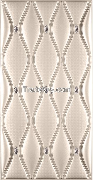 3D PU Leather Wall Panel 1080-20 for Modern Interior Decoration