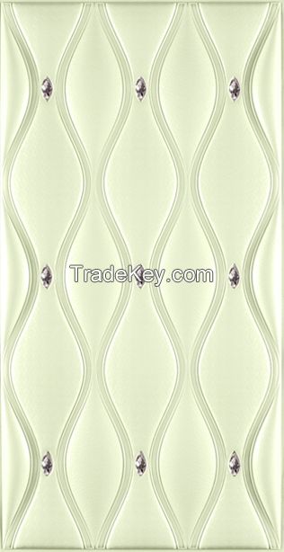 3D PU Leather Wall Panel 1080-15 for Modern Interior Decoration