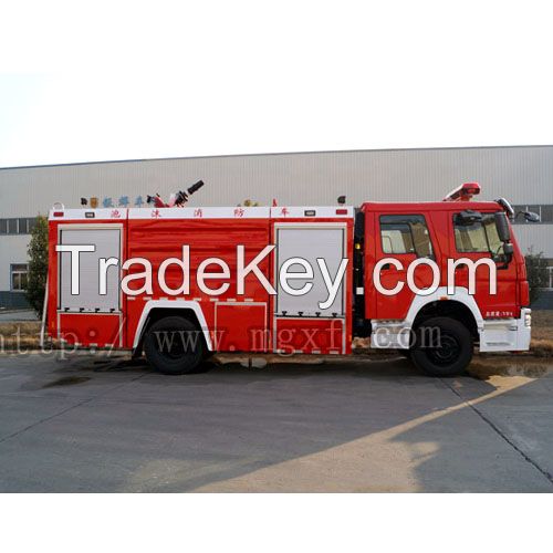 Urban main fighting compressed air (class A) foam fire truck