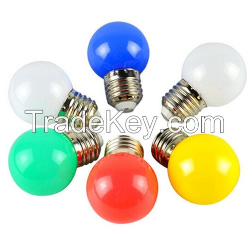 0.5W Red, Green, Blue, Yellow, White Color Light Bedroom Lamp