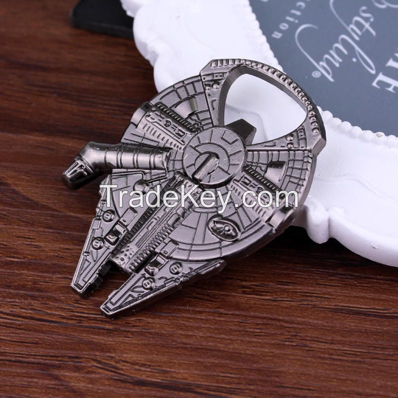 Millenium Falcon Bottle Opener Star Wars Metal