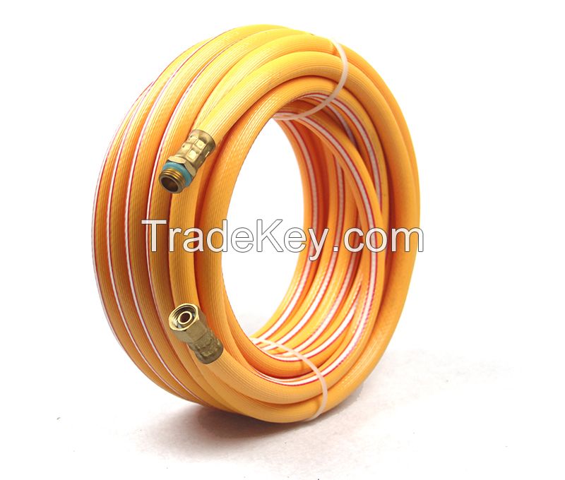 PVC STEEL/FIBER/GARDEN REINFORCED HOSE, PVC QUALITU HIGH PRESURE LAYFLAT HOSE