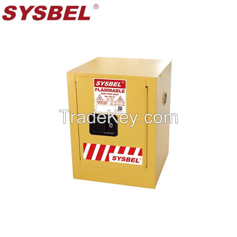 sysbel ce approved osha standard 4 gal 15l single door cheap flammable liquids cabinet lab storage cabinet