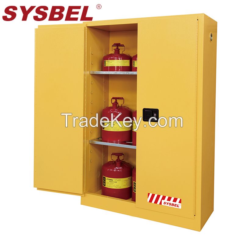 SYSBEL FM and CE Approved 45 Gal Flammable Liquid and Chemicals Safety Storage Cabinets