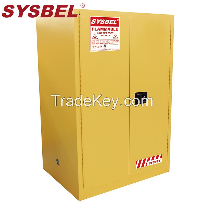 SYSBEL FM and CE Approved 90 Gal Flammable Liquid and Chemicals Safety Storage Cabinets