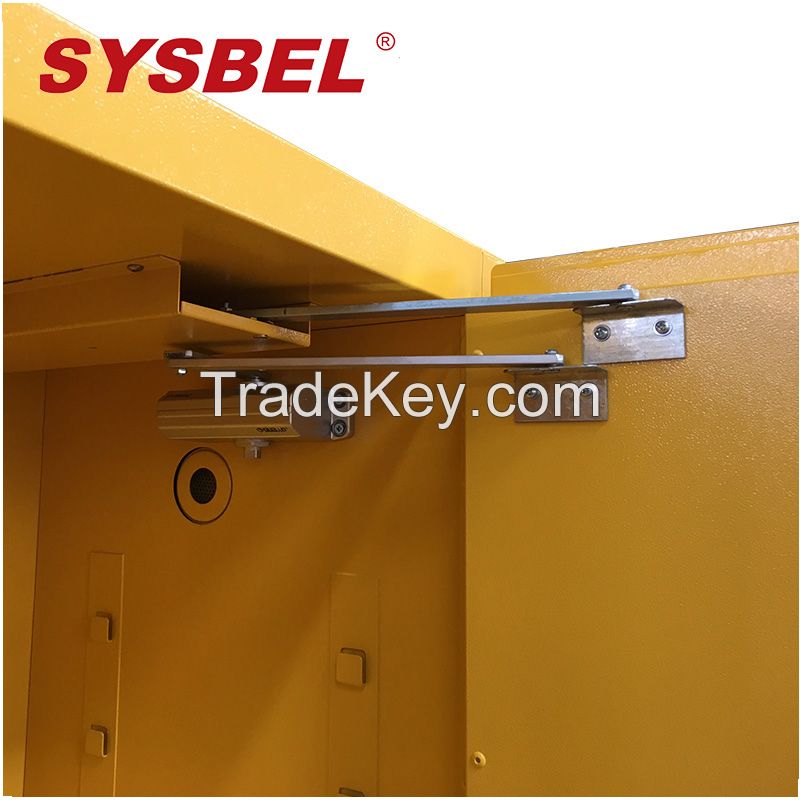 SYSBEL FM and CE Approved 90 Gal 2 Self-closed Door Flammable Liquid and Chemicals Safety Storage Cabinets