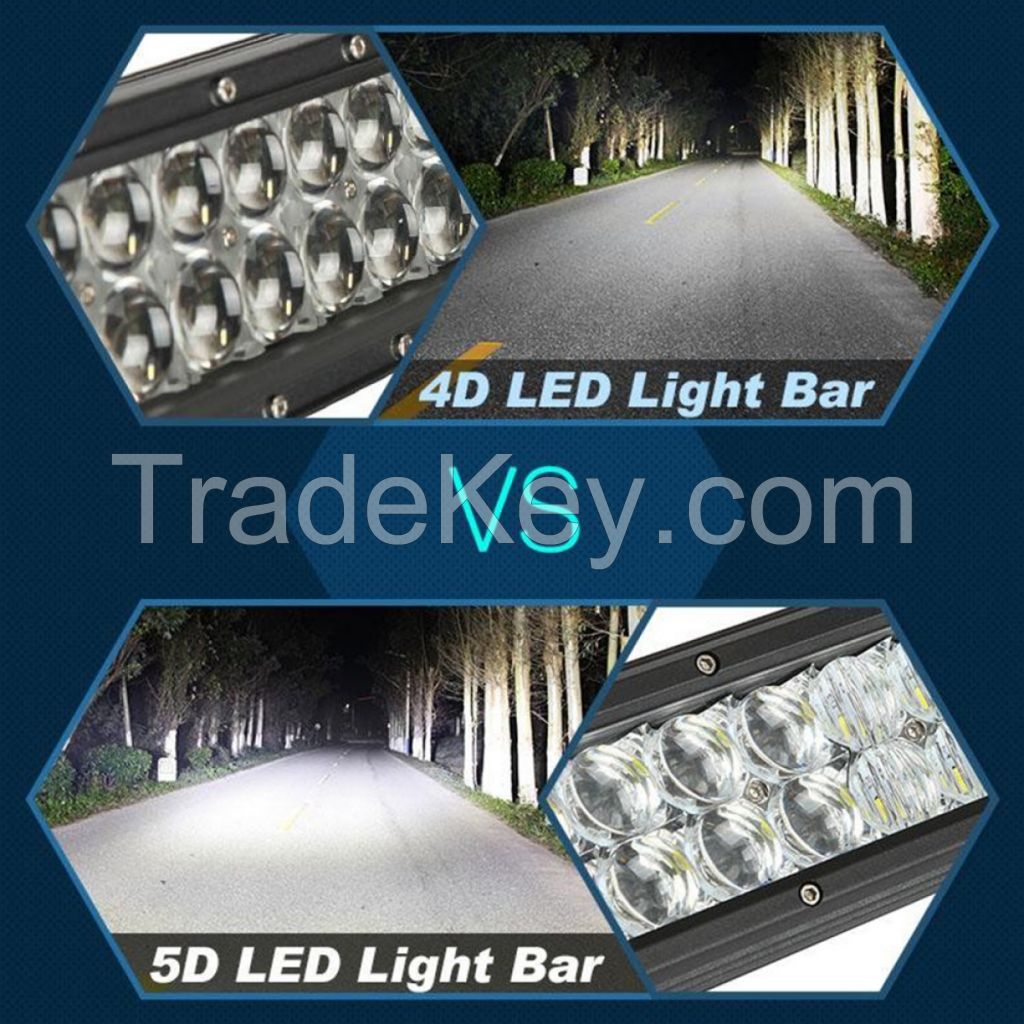 High intensity New 5D 50inch 500w Offroad LED Light Bar for Jeep, SUV