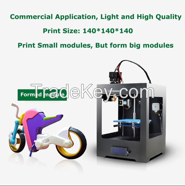 New products dual extruder Pro Digitizer Printer 3D Metal