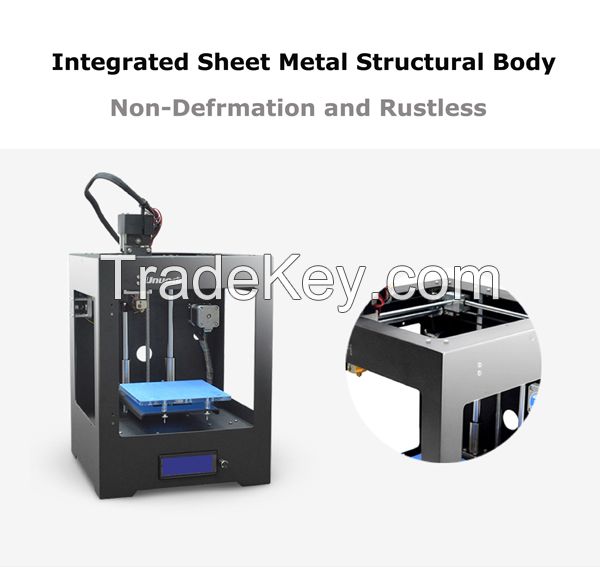 New products dual extruder Pro Digitizer Printer 3D Metal