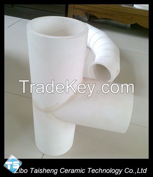 Alumina ceramic T-bend