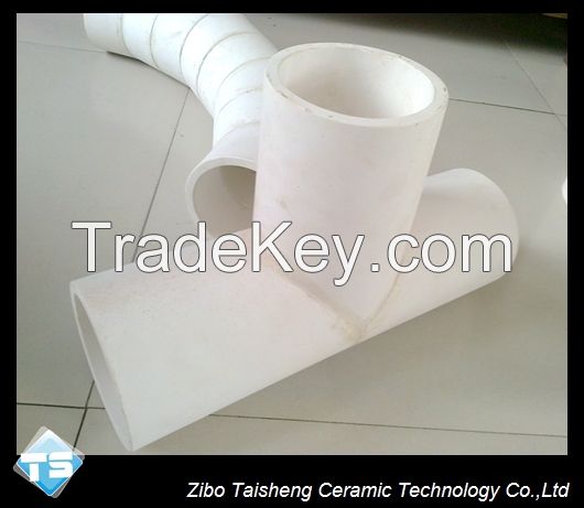 Alumina ceramic T-bend