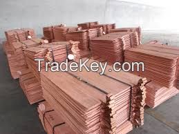 Copper Cathodes Sheets 99.99%