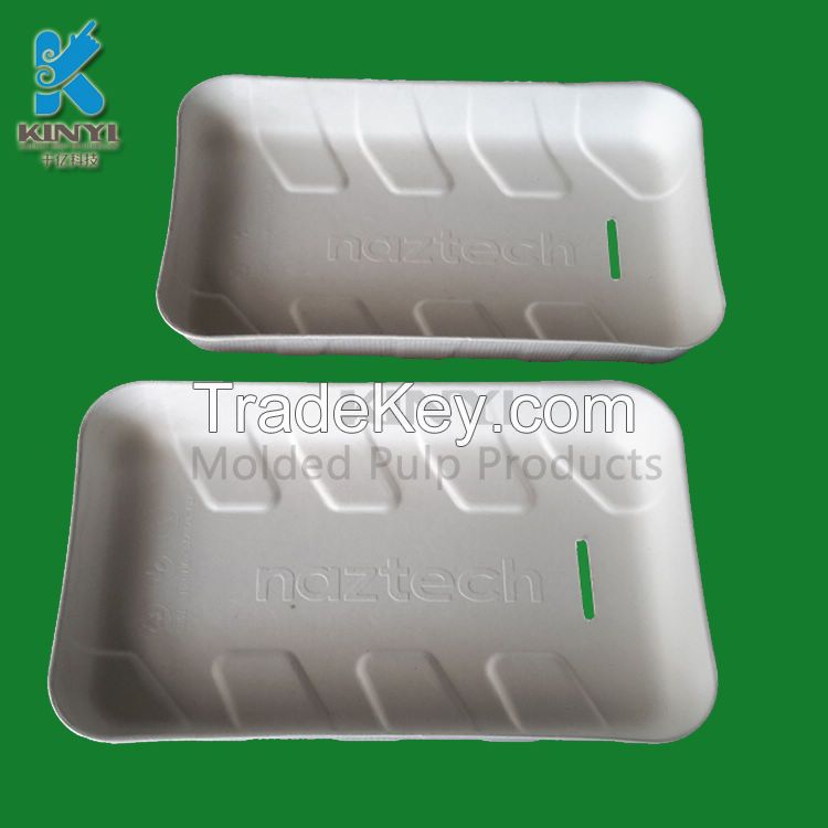 Biodegradable colored paper packaging box for cosmetic packaging