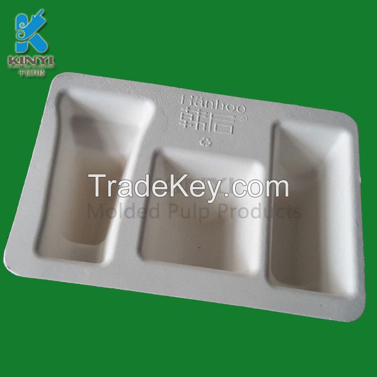 Eco-friendly biodegradable packaging tray, cosmetic packaging box,packaging tray