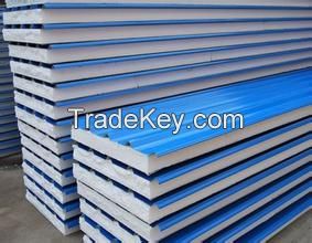 supply high quality color steel EPS sandwich panels