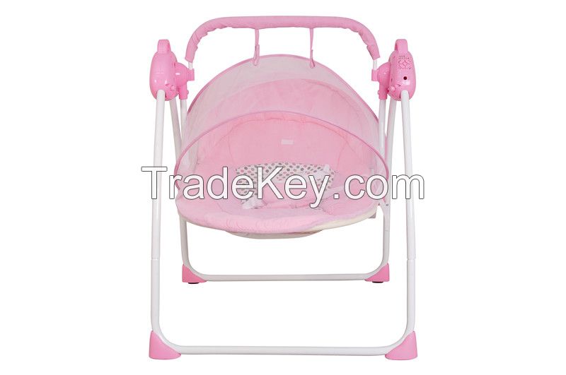 Electric musical crib stroller swing chair cover baby rocker