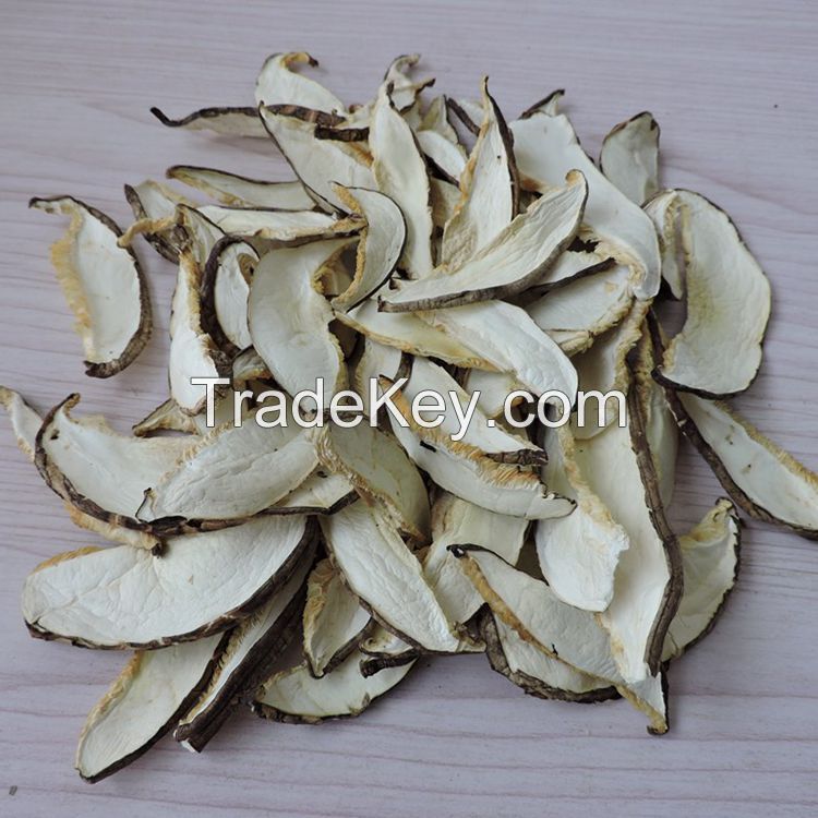 Premium Bulk White Dried Shiitake Mushroom Slices without Stem