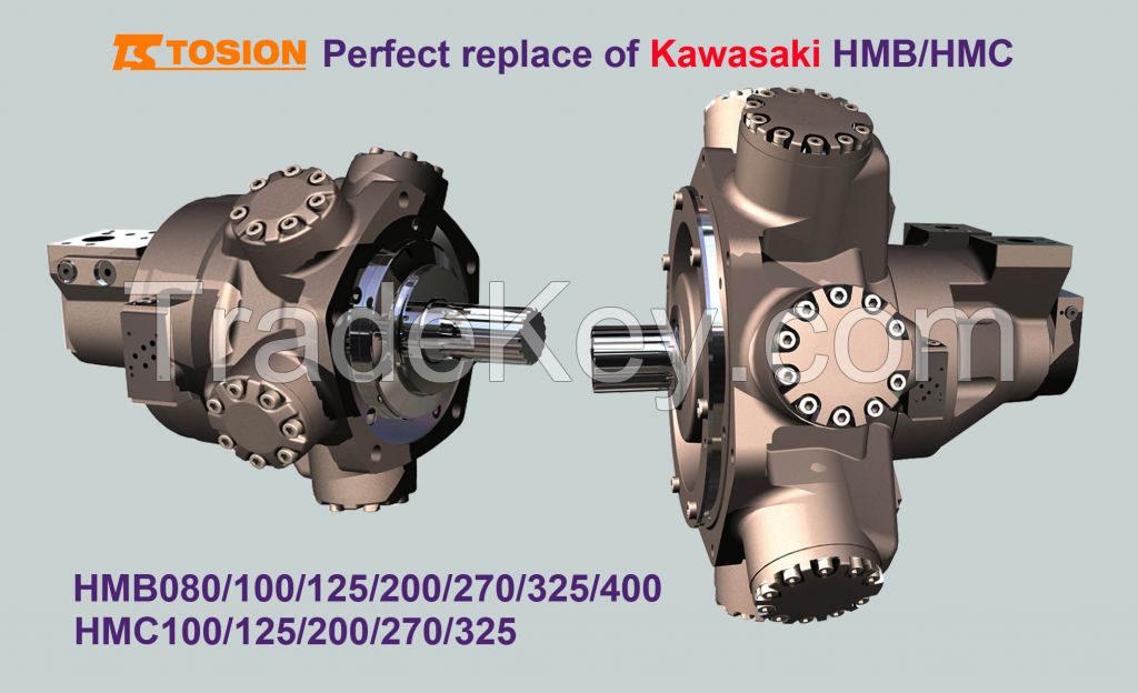 Staffa hydraulic motors for ship equipment HMC series