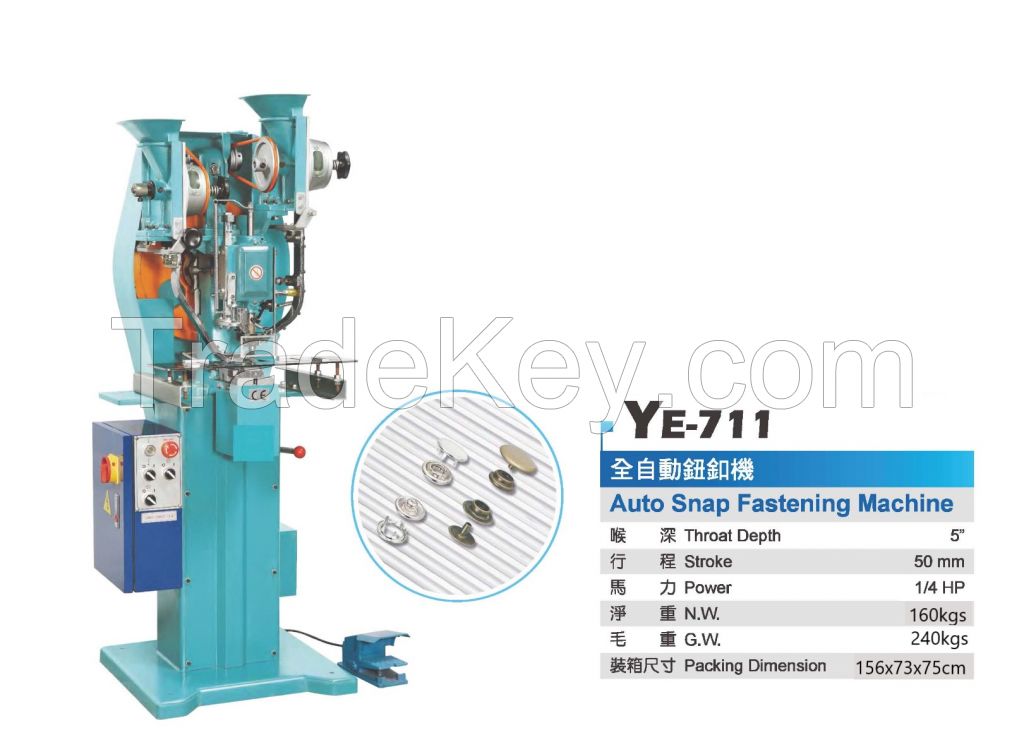 YE-712 Auto Eyeleting Machine